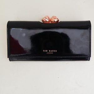 Ted Baker Bobble Patent Leather Wallet